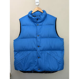 L.L. Bean Vest Trail Model Down '82 Retro Puffer Packable Men’s Size XL Blue NWT